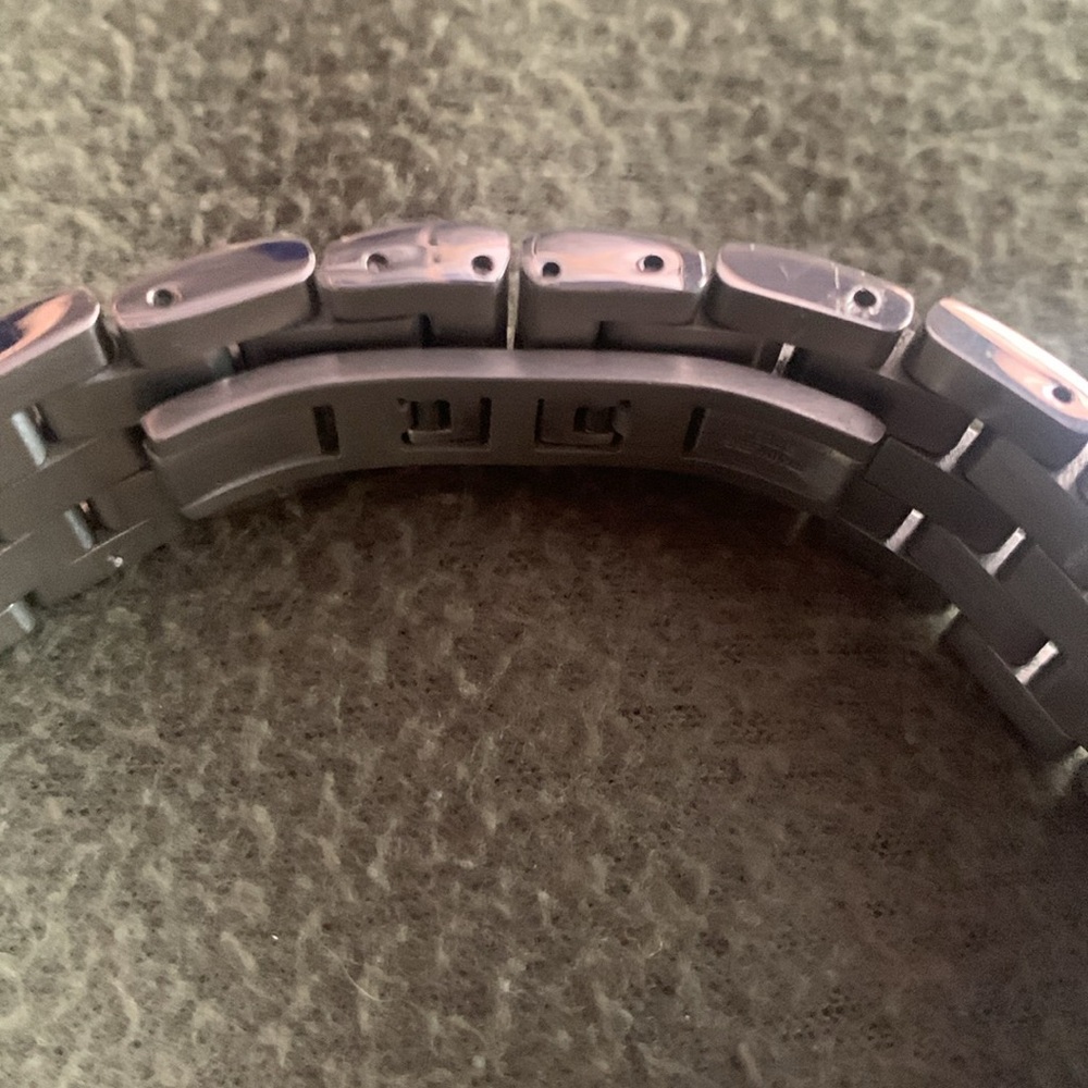 EUC Redline silver and black men’s watch. Red accents. See pictures for size. - Picture 8 of 12